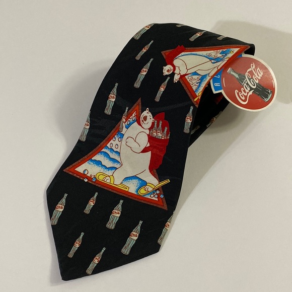 Vintage Coca Cola Necktie 1995 - Picture 1 of 6